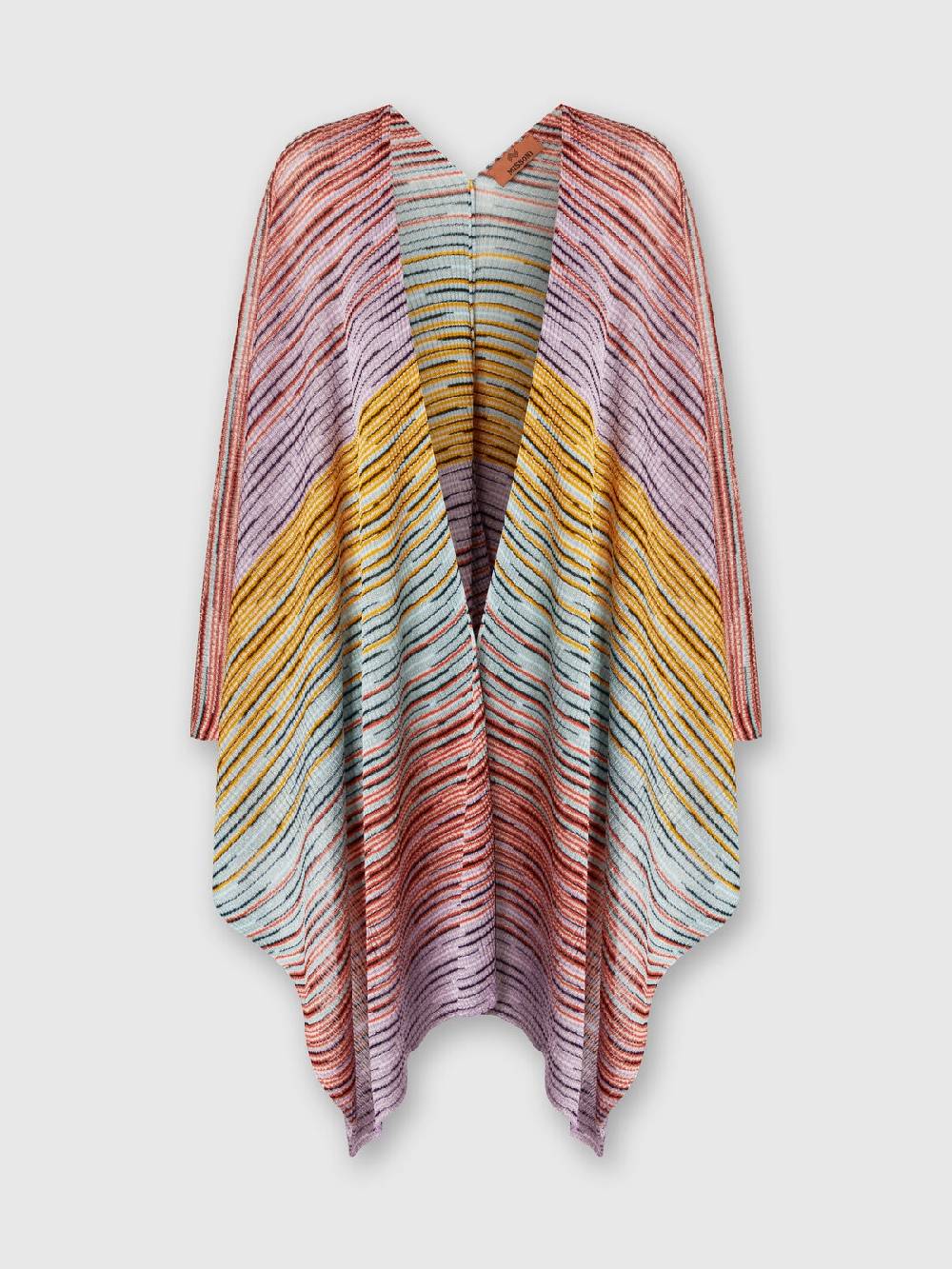 Missoni Mantella in maglia di misto viscosa fiammata