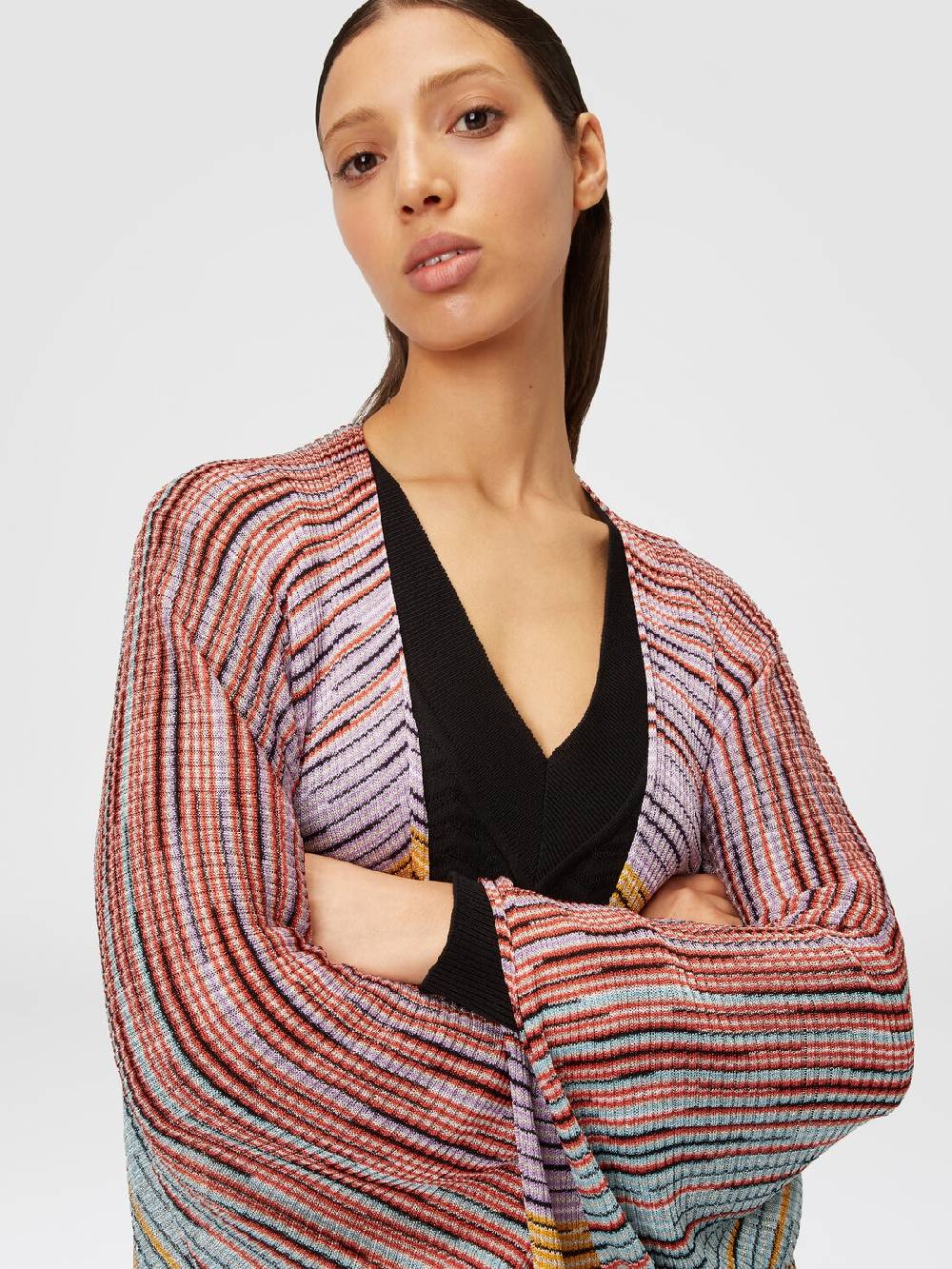 Missoni Mantella in maglia di misto viscosa fiammata Consegna Veloce