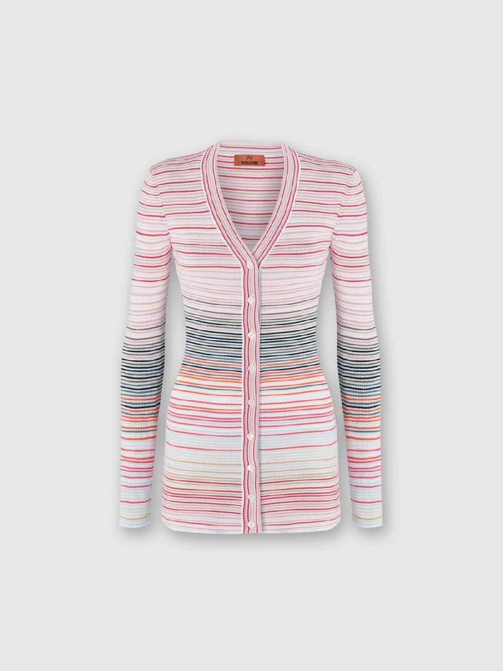 Missoni Cardigan in cotone e viscosa a righe Shopping Online