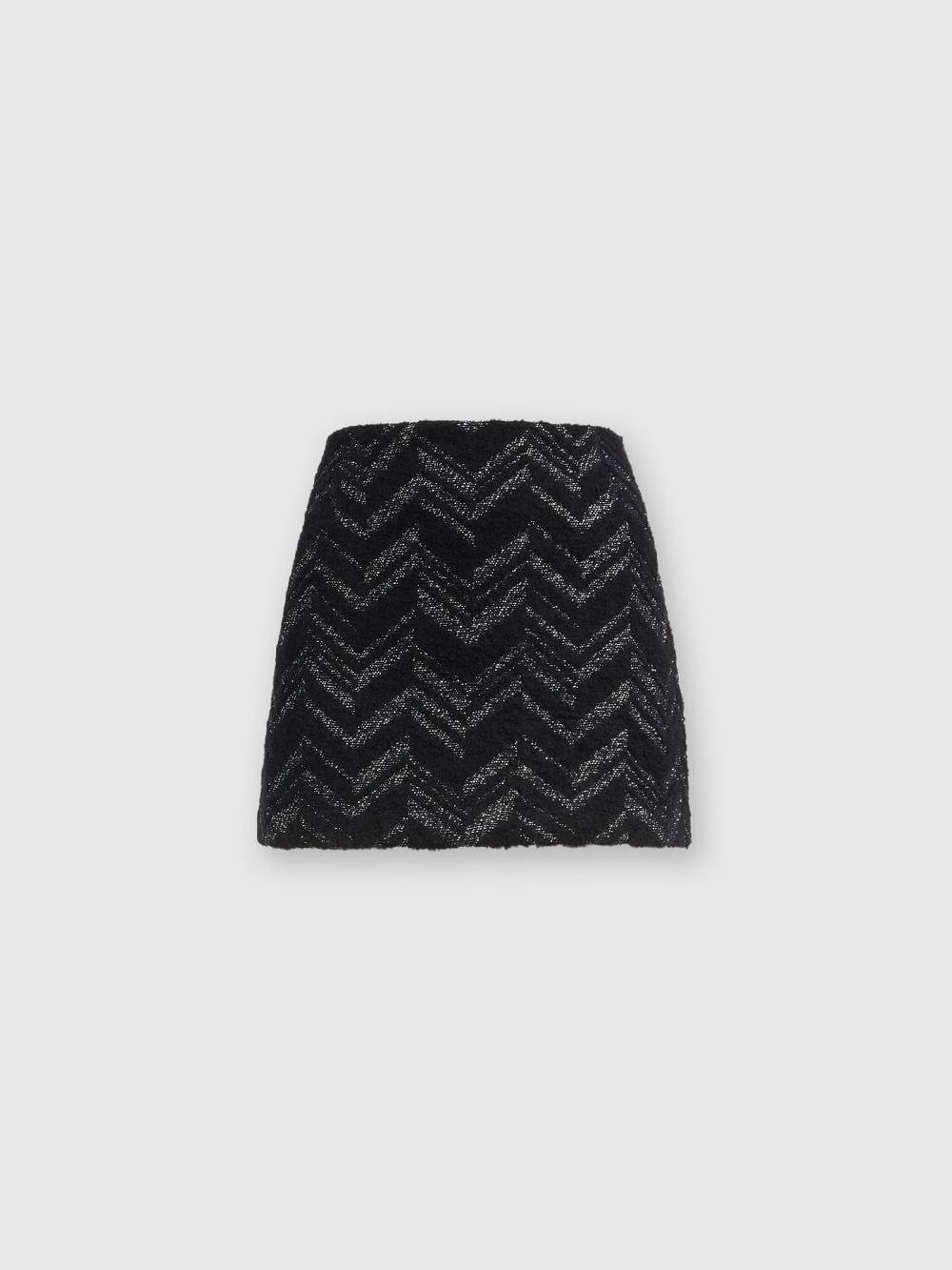 Missoni Minigonna bouclé con motivo chevron lamé Vendita Calda