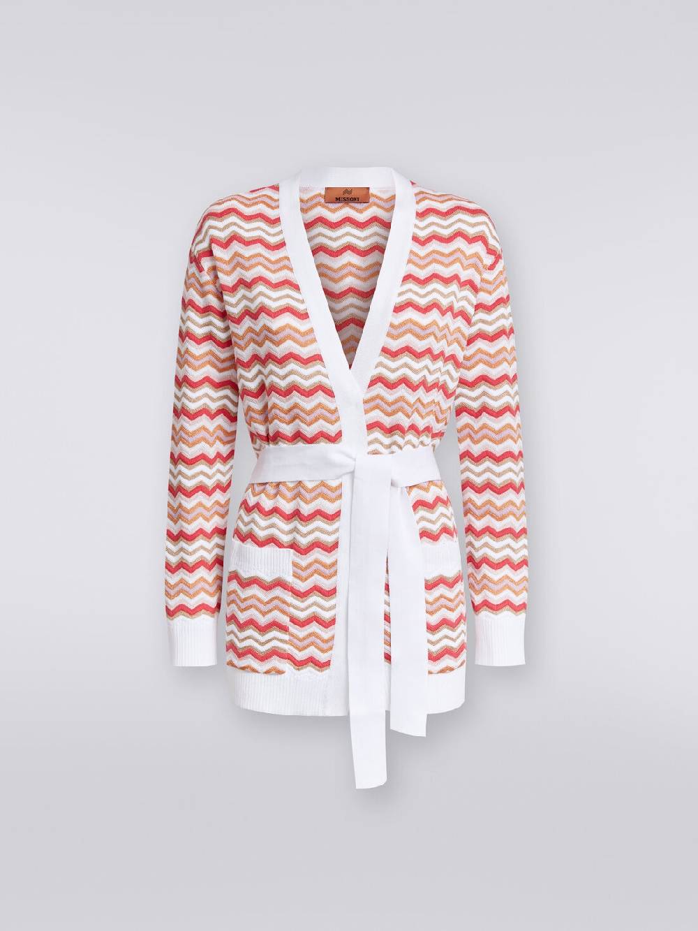 Missoni Cardigan in maglia di cotone e viscosa zig zag I Più Venduti