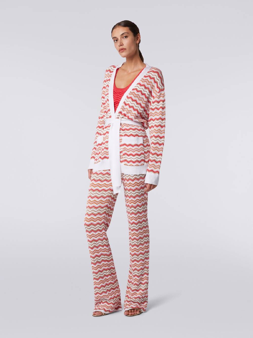 Missoni Cardigan in maglia di cotone e viscosa zig zag I Più Venduti