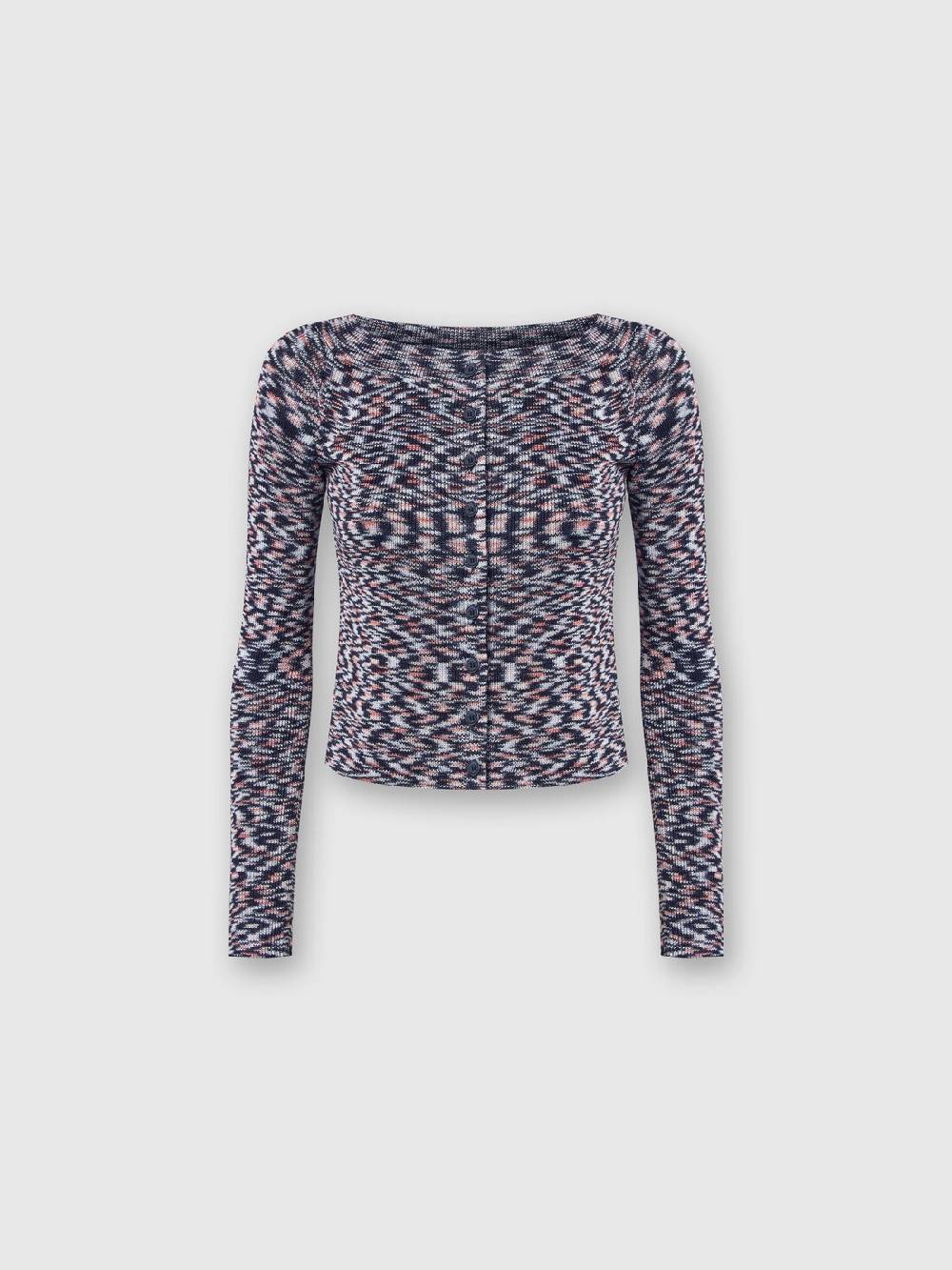 Missoni Cardigan corto in misto viscosa fiammata In Saldo