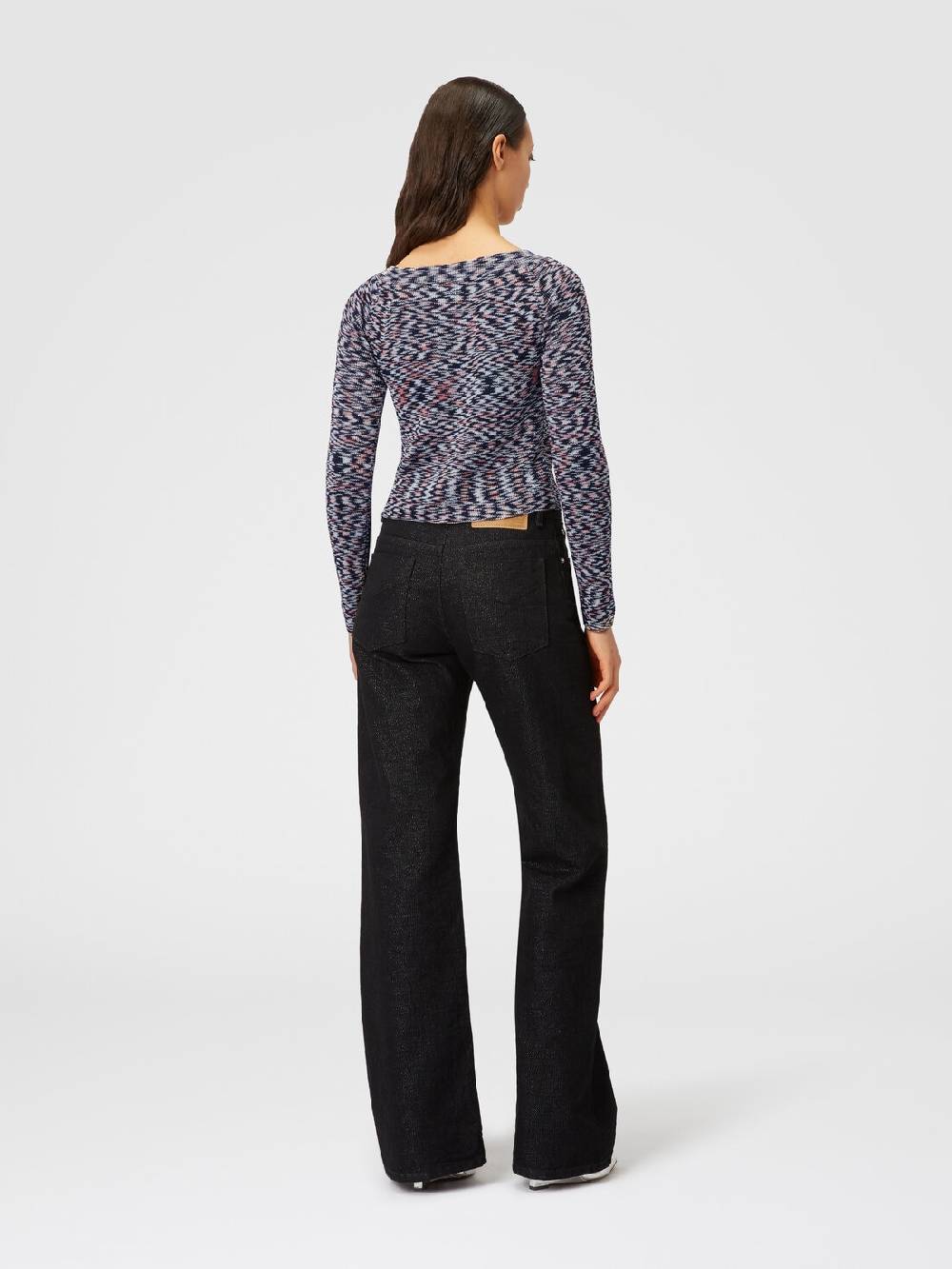 Missoni Cardigan corto in misto viscosa fiammata In Saldo