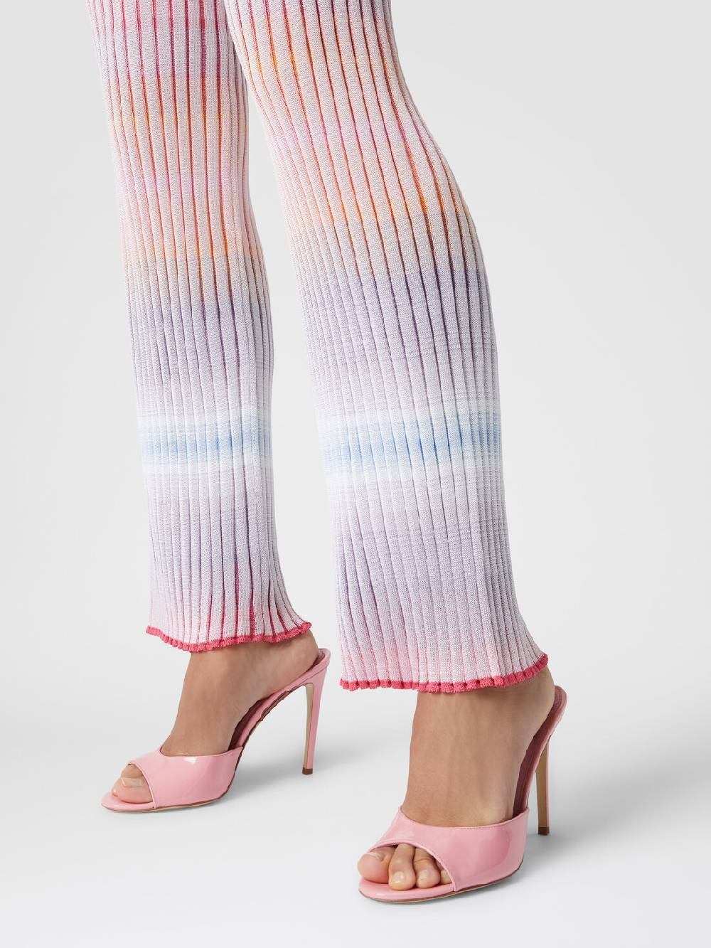 Missoni Pantaloni dritti in viscosa a coste Qualità Garantita