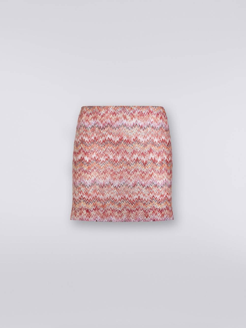 Missoni Minigonna in misto viscosa lamé zig zag Sconto