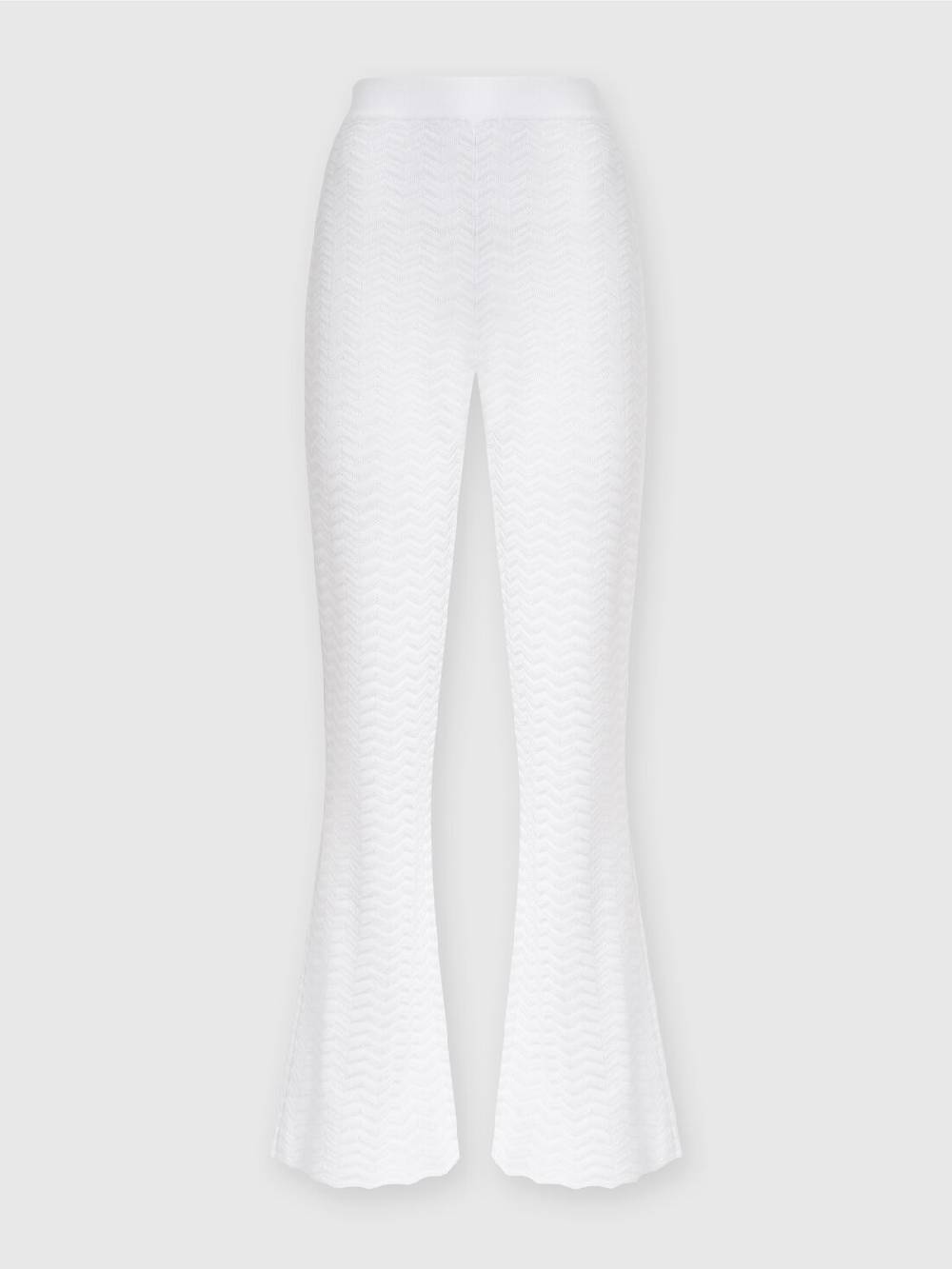 Missoni Pantaloni in maglia zig zag Promozione Limitata