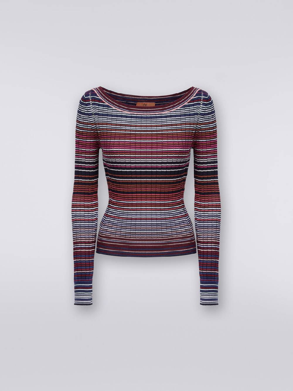 Missoni Pullover in cotone e viscosa a righe Shopping online