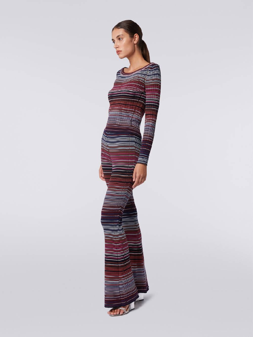 Missoni Pullover in cotone e viscosa a righe Shopping online