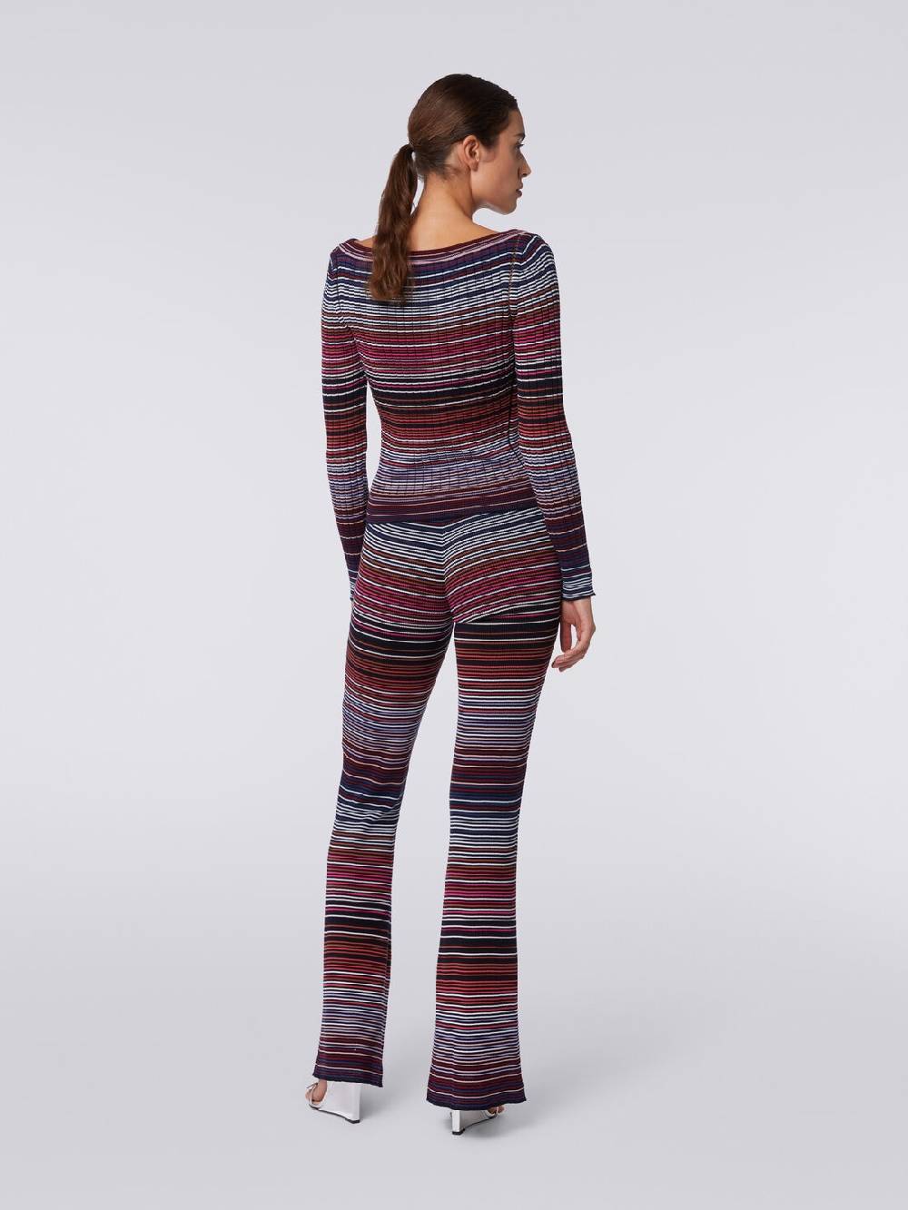 Missoni Pullover in cotone e viscosa a righe Shopping online