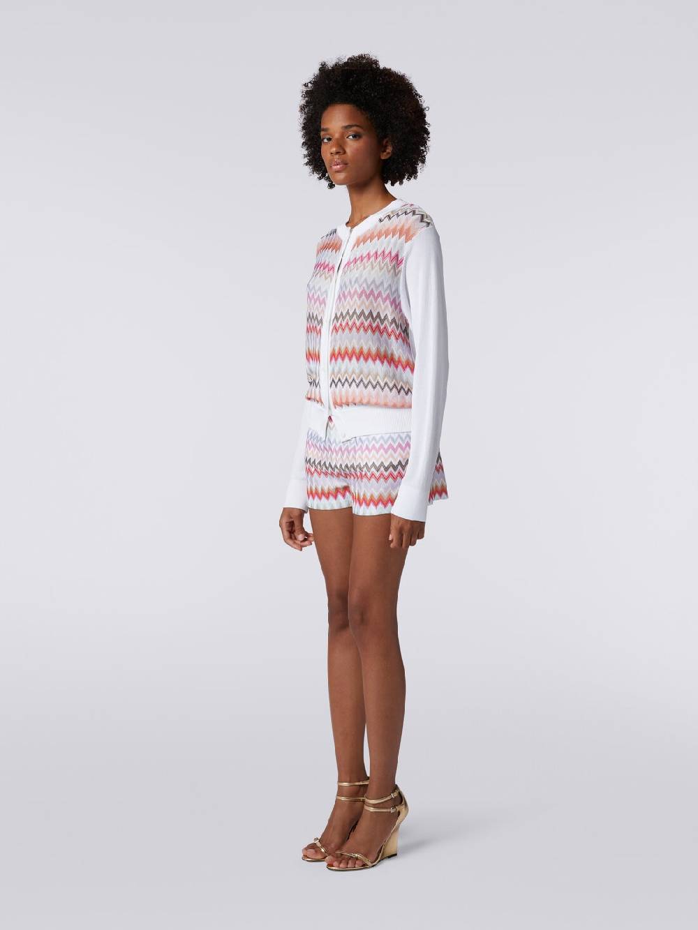 Missoni Shorts in tessuto zig zag Offerte