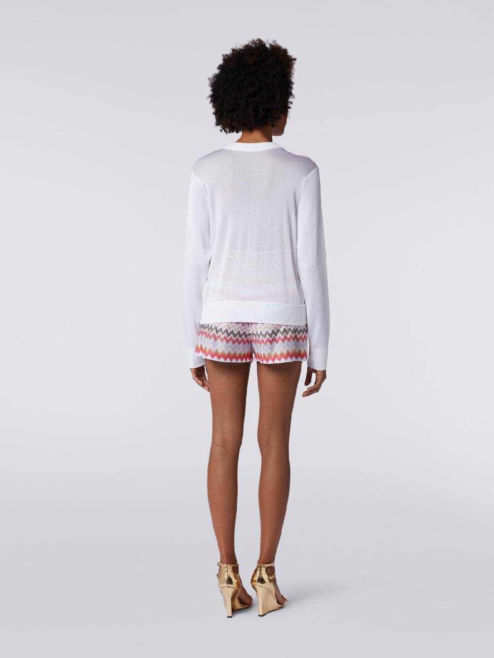 Missoni Shorts in tessuto zig zag Offerte