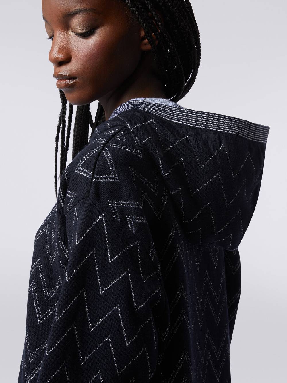 Missoni Pullover in misto lana zig zag con lurex Negozio