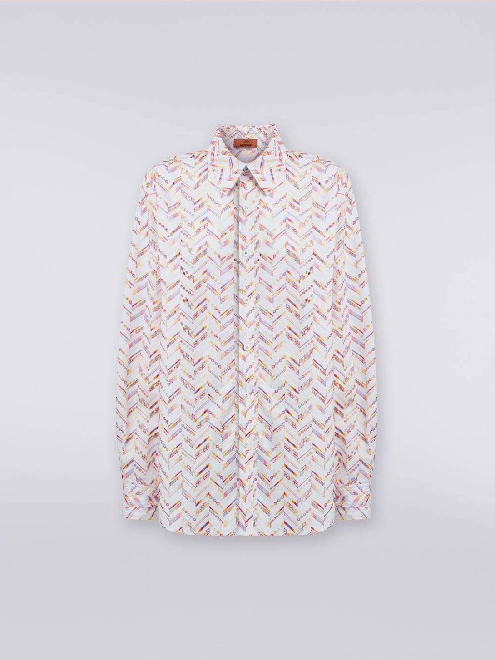 Missoni Camicia in popeline di cotone con pizzo sangallo Italia