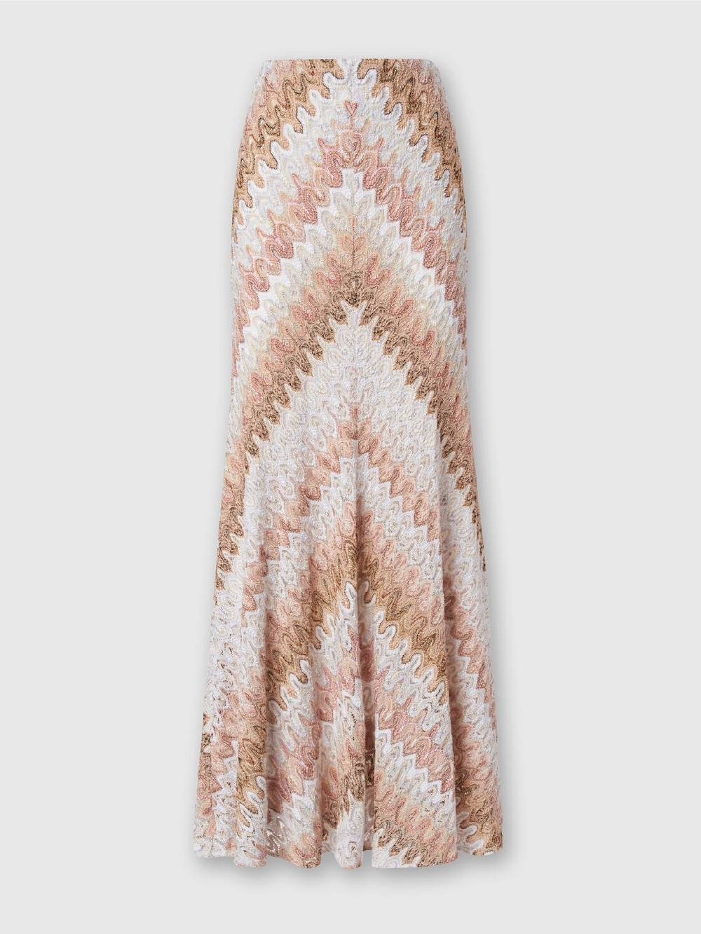Missoni Gonna lunga in misto viscosa lamé effetto pizzo Qualità