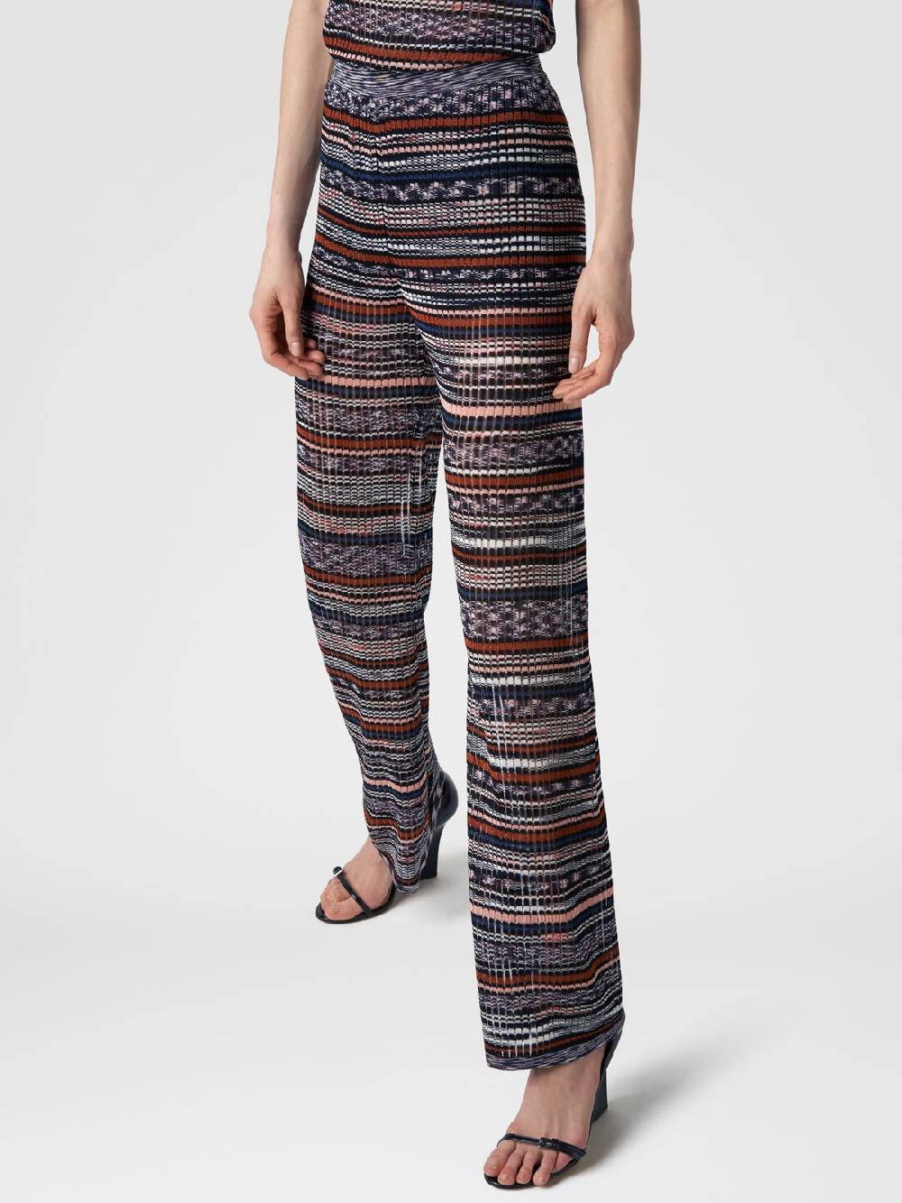 Missoni Pantaloni a costine in maglia di viscosa fiammata Soddisfazione Garantita