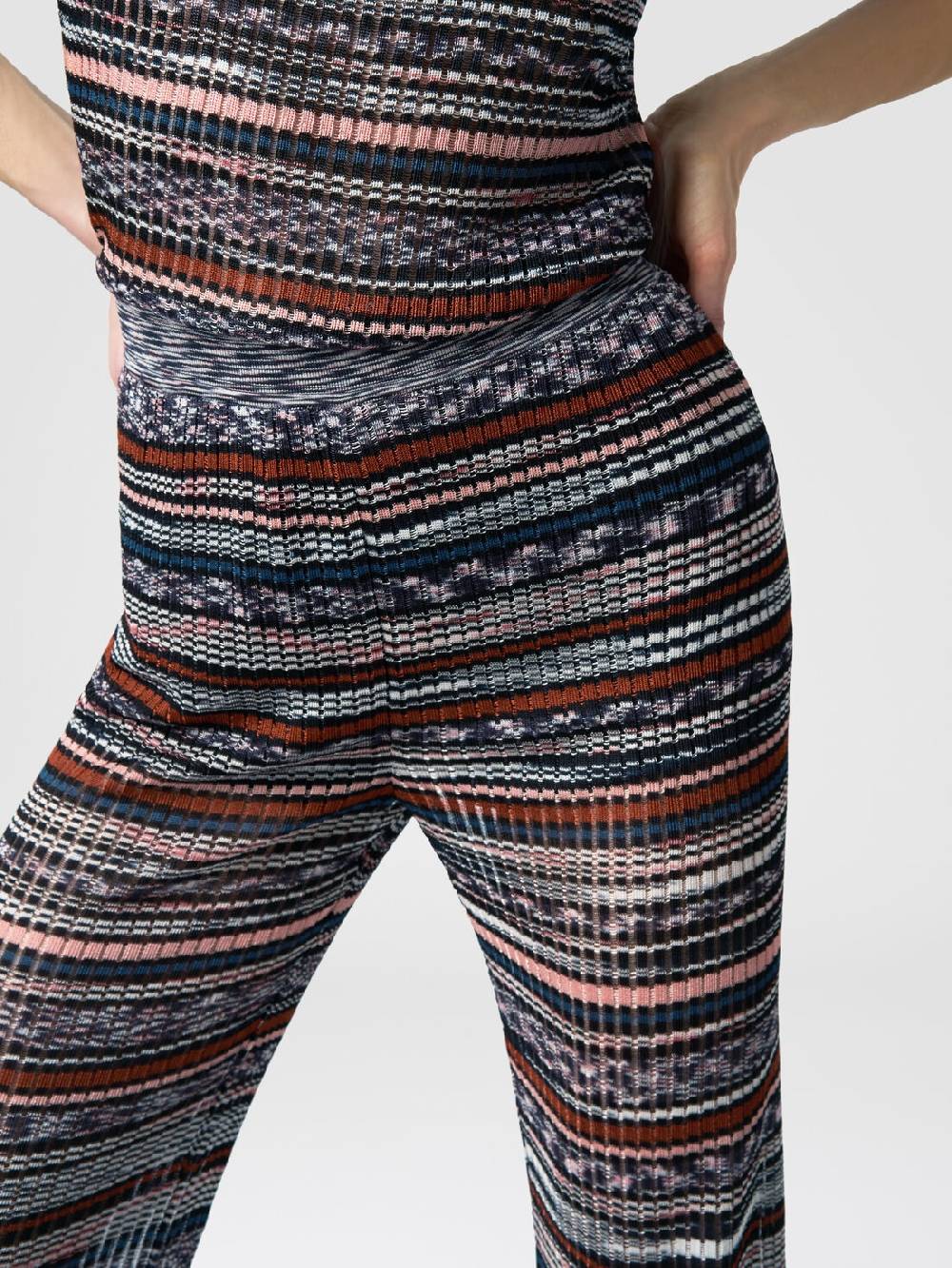 Missoni Pantaloni a costine in maglia di viscosa fiammata Soddisfazione Garantita