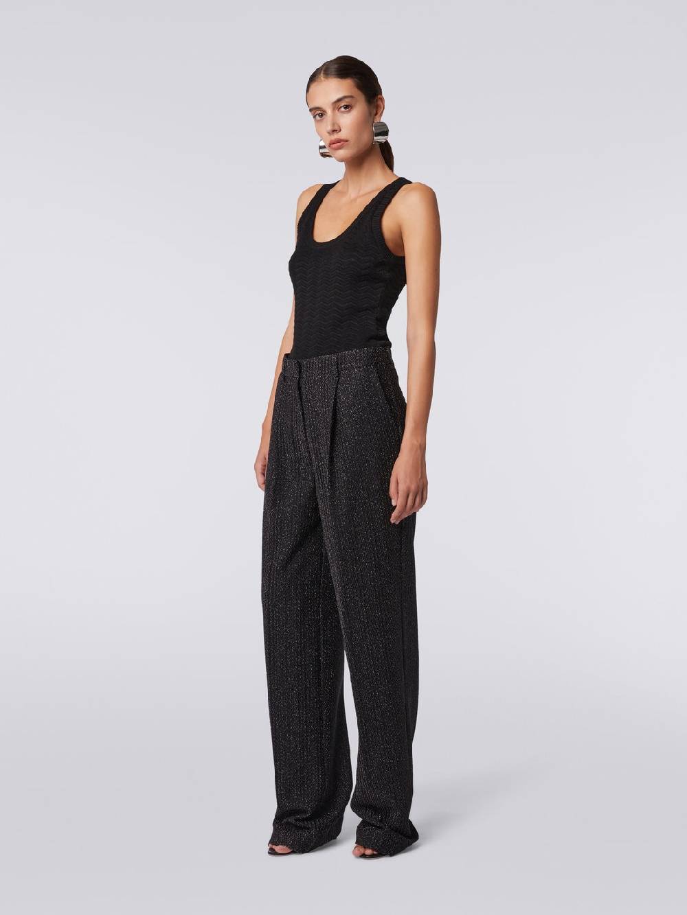 Missoni Pantaloni in misto viscosa lamé Qualità Garantita