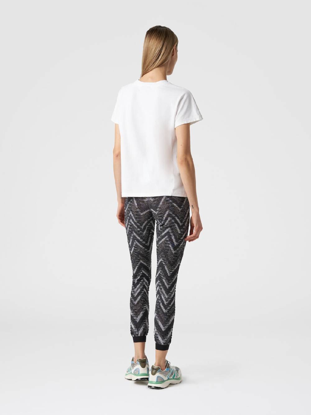 Missoni Leggings in maglia con lurex e logo Sottocosto