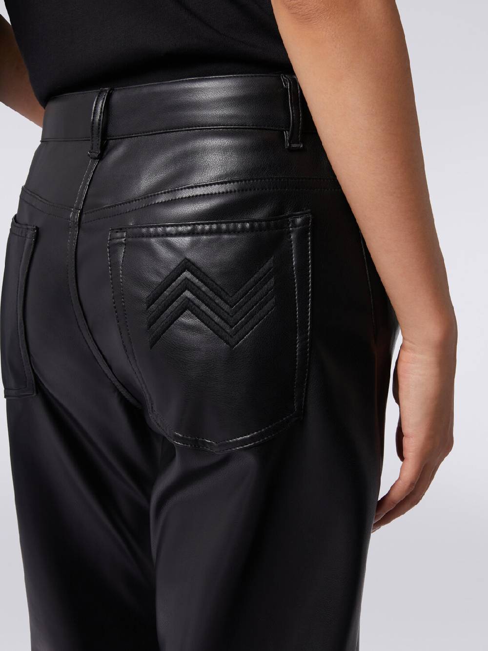 Missoni Pantaloni cinque tasche in ecopelle Novità