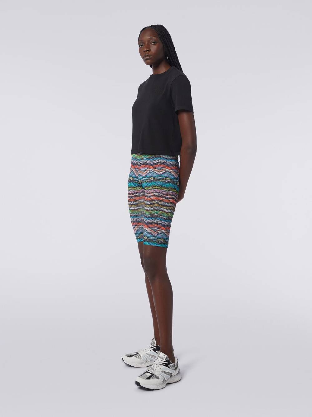 Missoni Shorts in nylon stretch stampato Economico