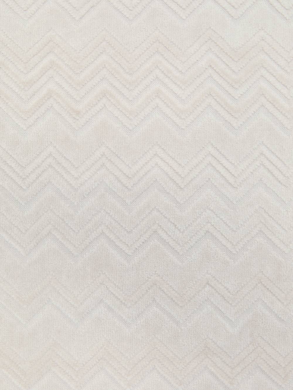 Missoni Set 2 pezzi di asciugamani da bagno Chalk in spugna di cotone zig zag Sottocosto