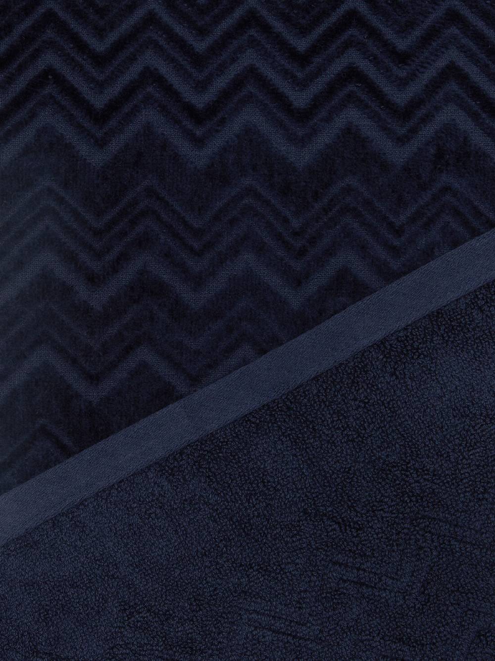 Missoni Set 2 pezzi di asciugamani da bagno Chalk in spugna di cotone zig zag Convenienza