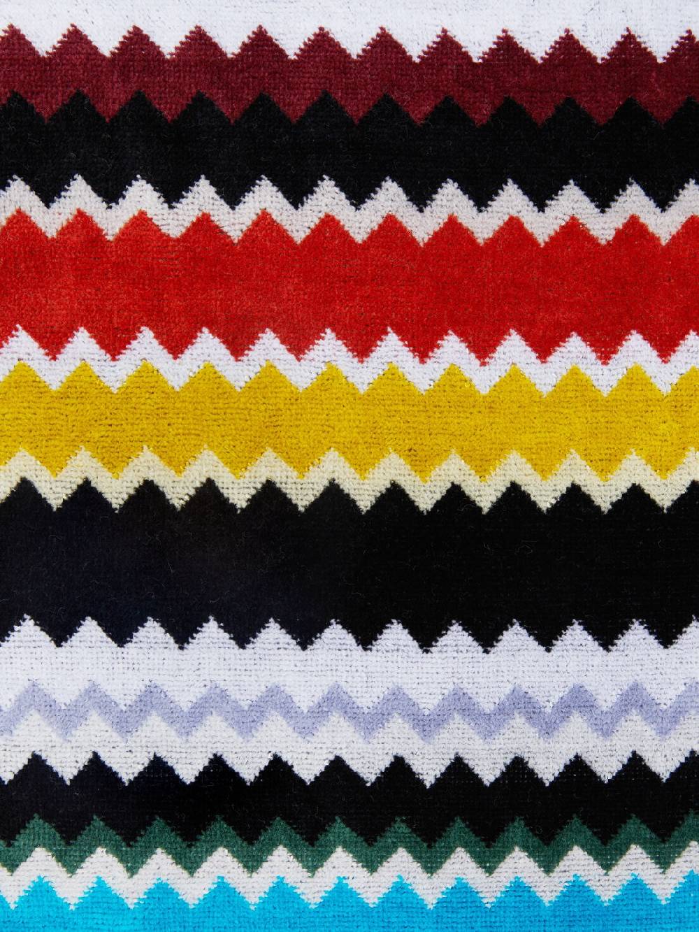 Missoni Telo mare 100x180 cm Curt in spugna di cotone zig zag Offerta