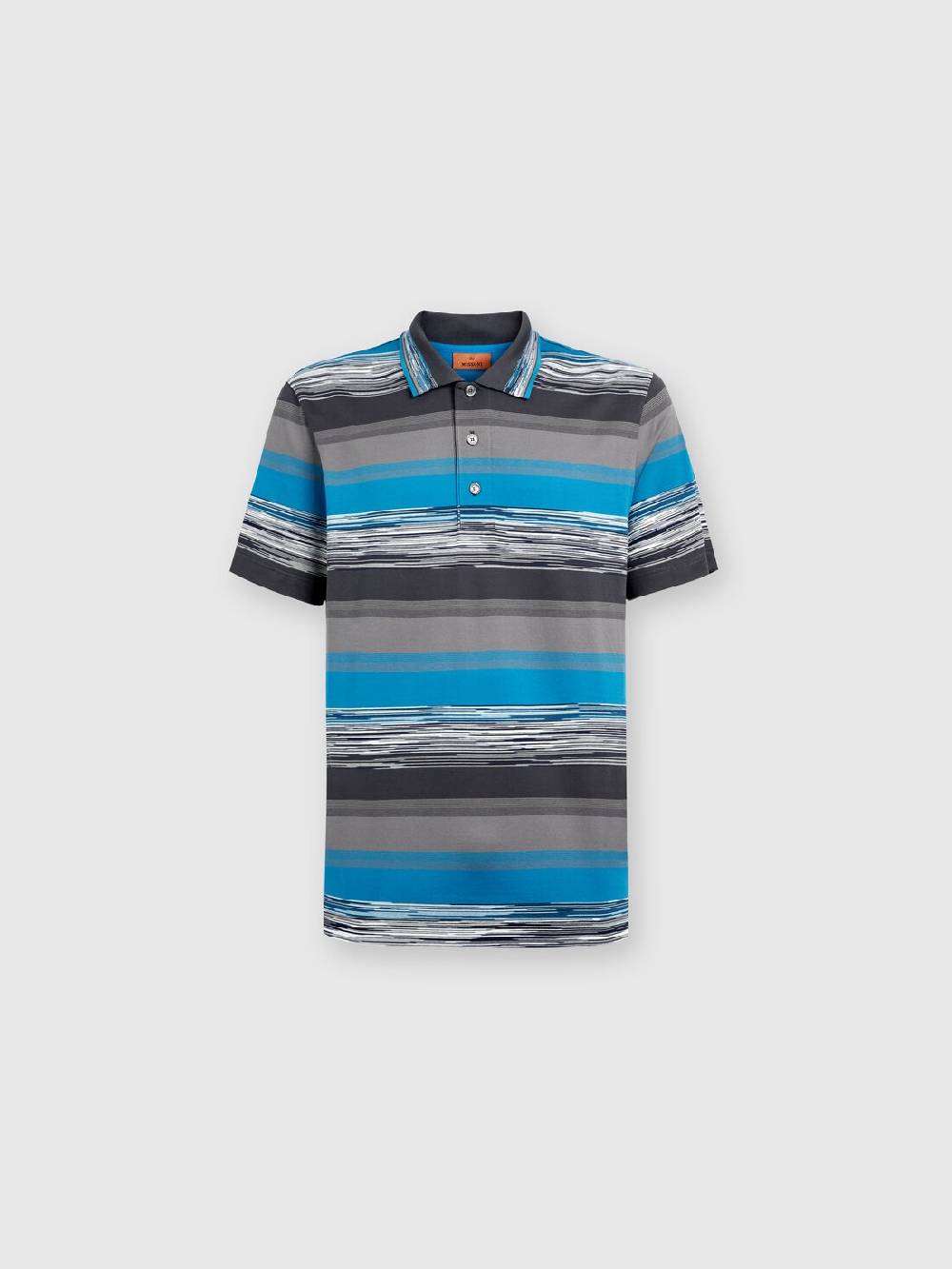 Missoni Polo in jersey di cotone a righe sfumate Negozio