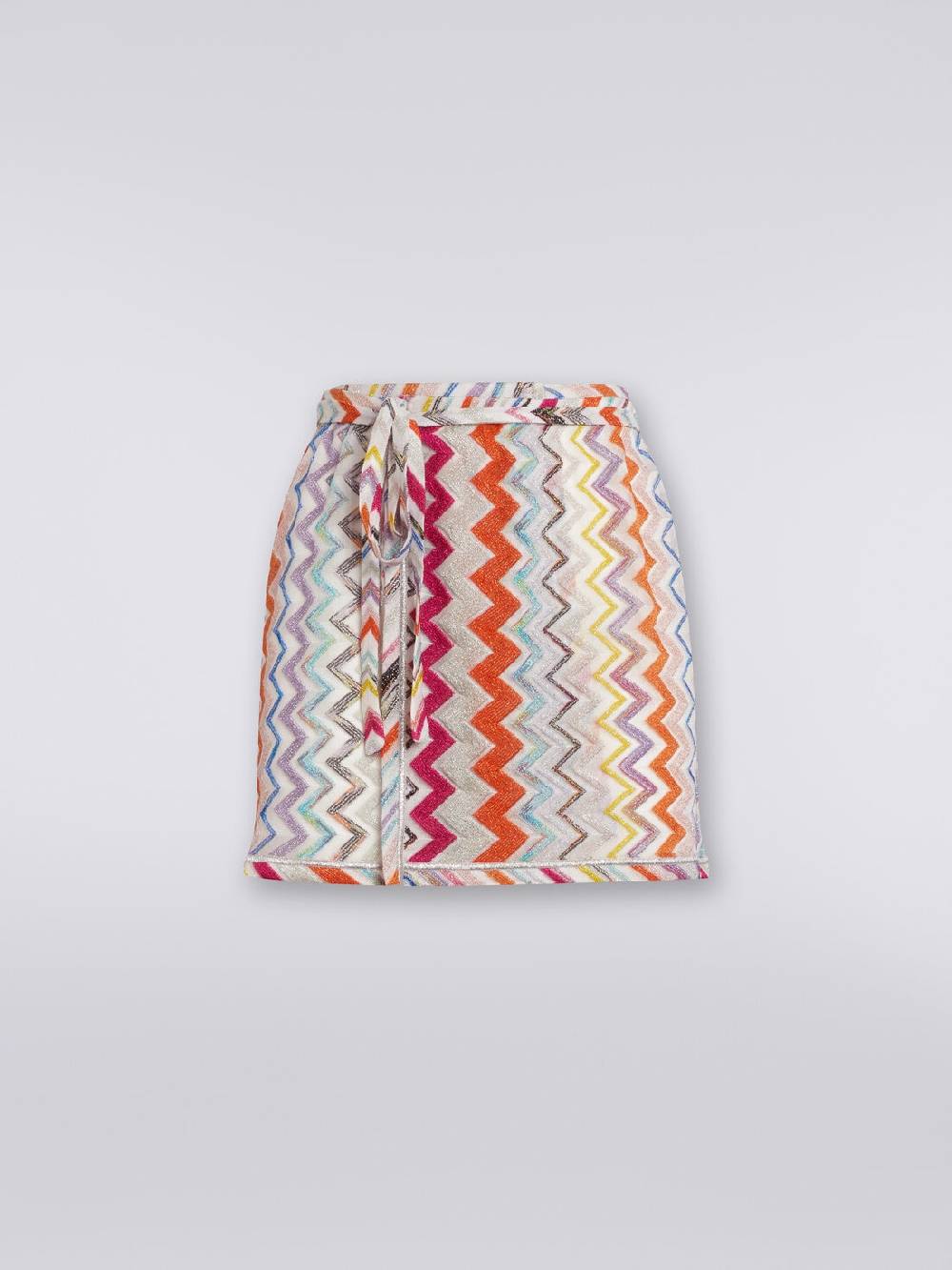 Missoni Minigonna a portafoglio zig zag con lurex Offerta speciale