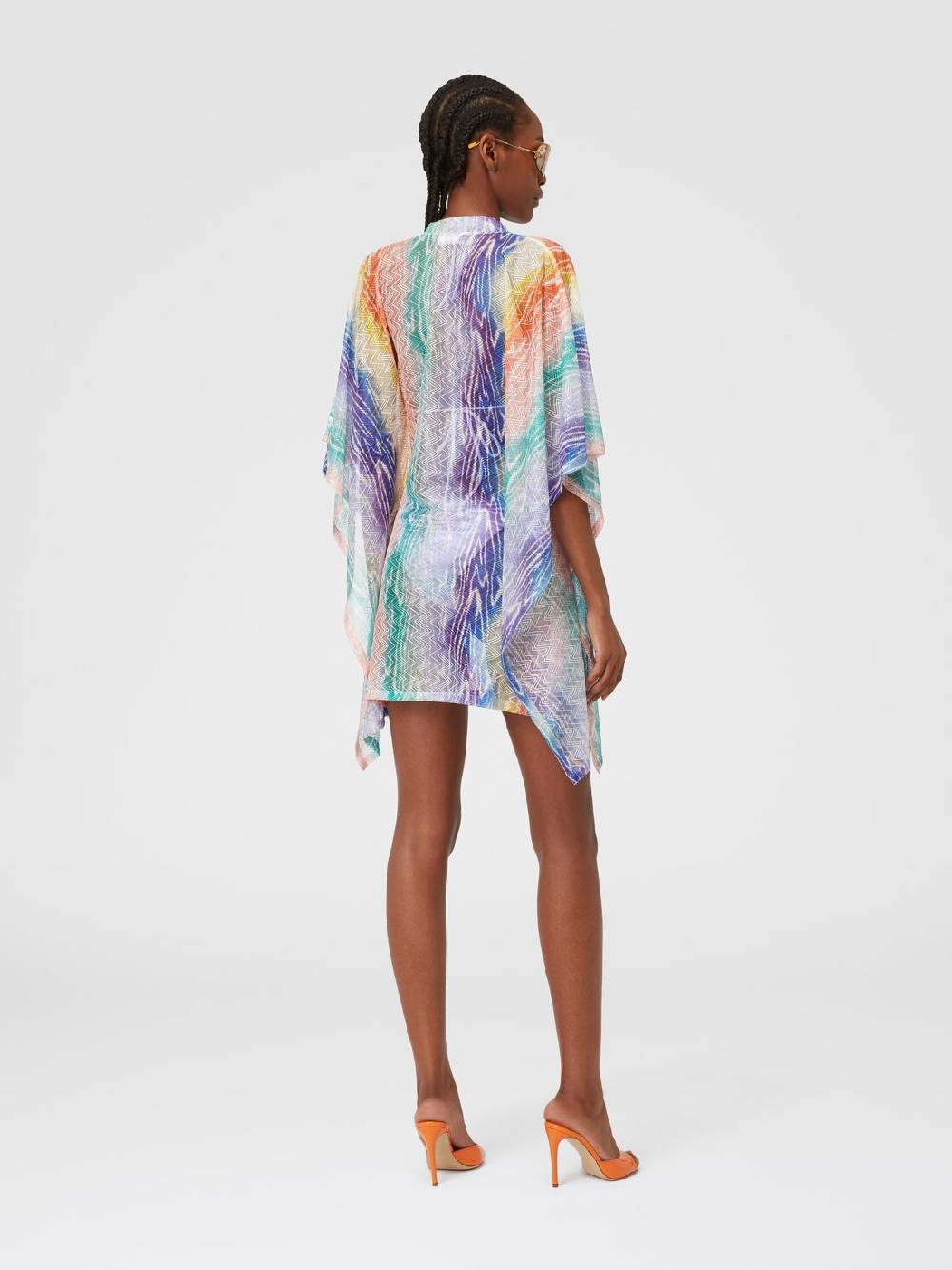 Missoni Caftano copricostume corto stampa tie-dye Grande vendita