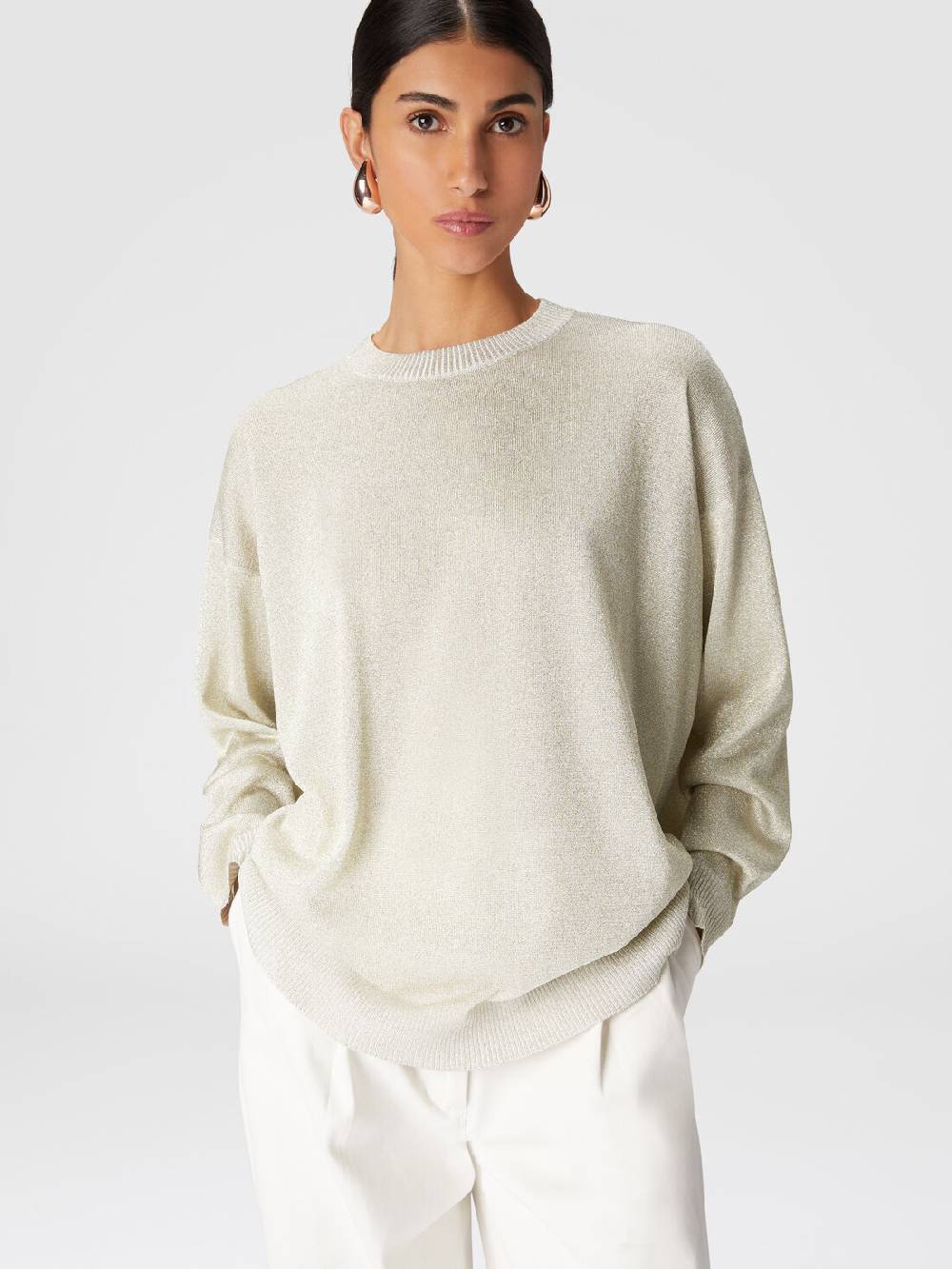 Missoni Pullover girocollo in viscosa effetto glitter Black Friday