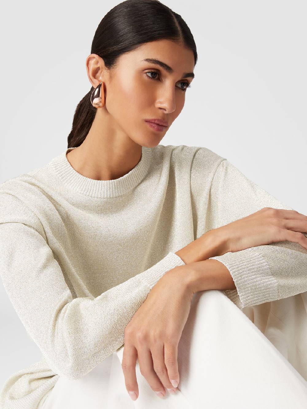 Missoni Pullover girocollo in viscosa effetto glitter Black Friday