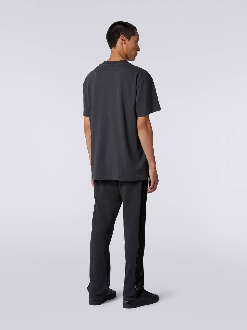 Missoni T-shirt girocollo in cotone con logo in collaborazione con Mike Maignan Latest fashion