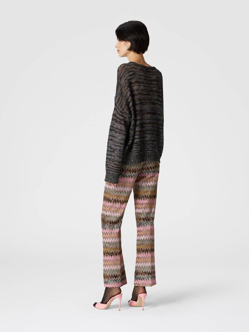 Missoni Pullover girocollo in viscosa, alpaca e lana Grandi sconti