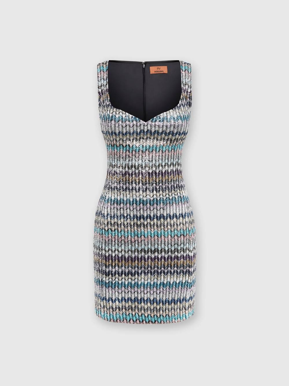 Missoni Mini-abitoin maglia lamé con scollatura a cuore Nuovi prodotti