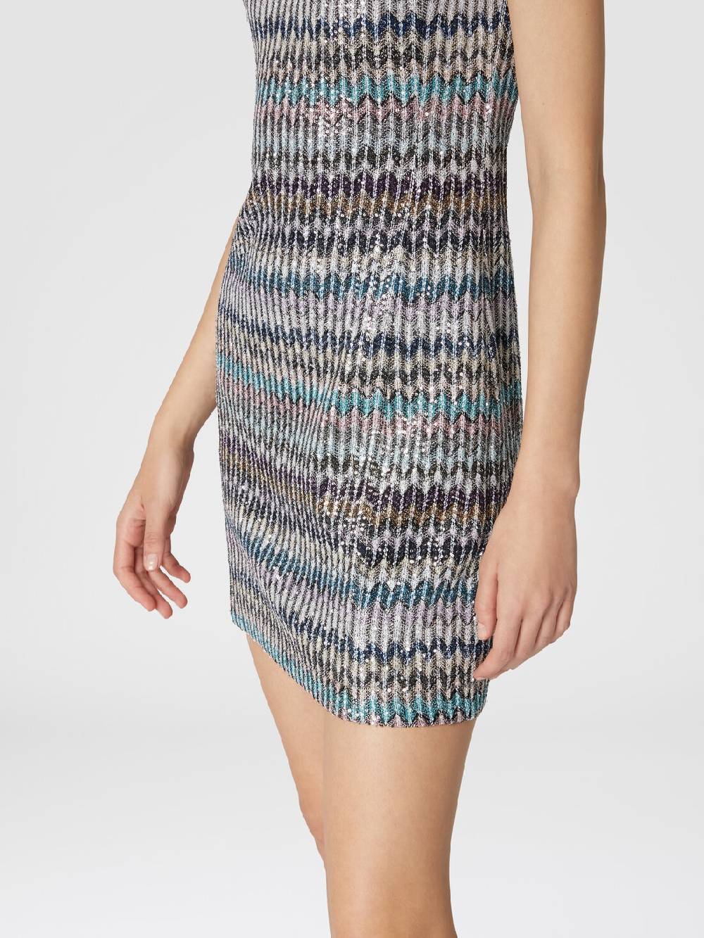 Missoni Mini-abitoin maglia lamé con scollatura a cuore Nuovi prodotti