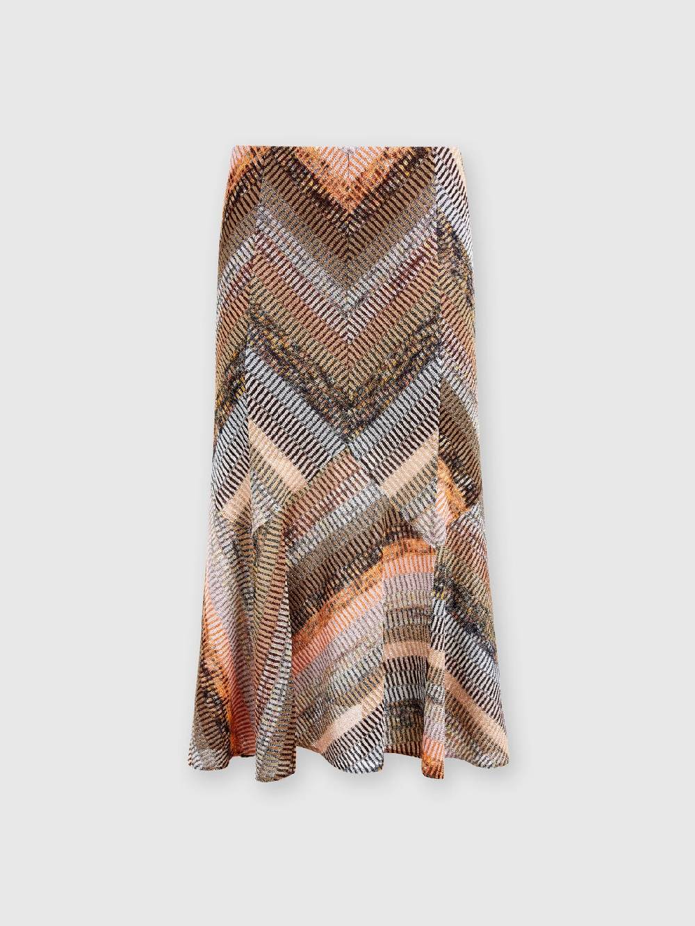 Missoni Gonna midi svasata lamé effetto patchwork Bestseller