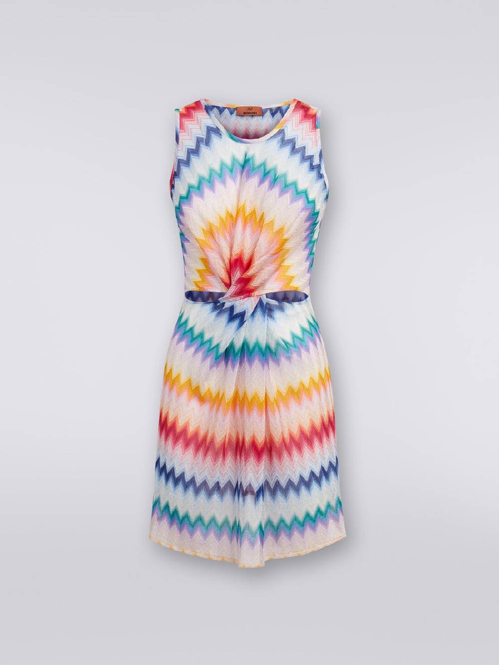 Missoni Copricostume corto con scollatura torchon e stampa zig zag Rilascio limitato