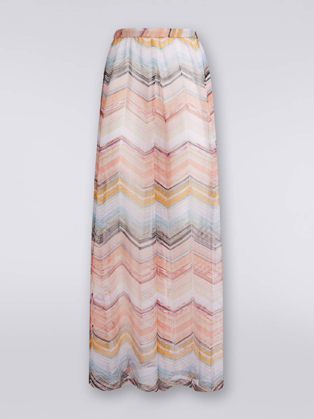 Missoni Pantaloni copricostume in misto viscosa zig zag con lurex Promozione temporanea
