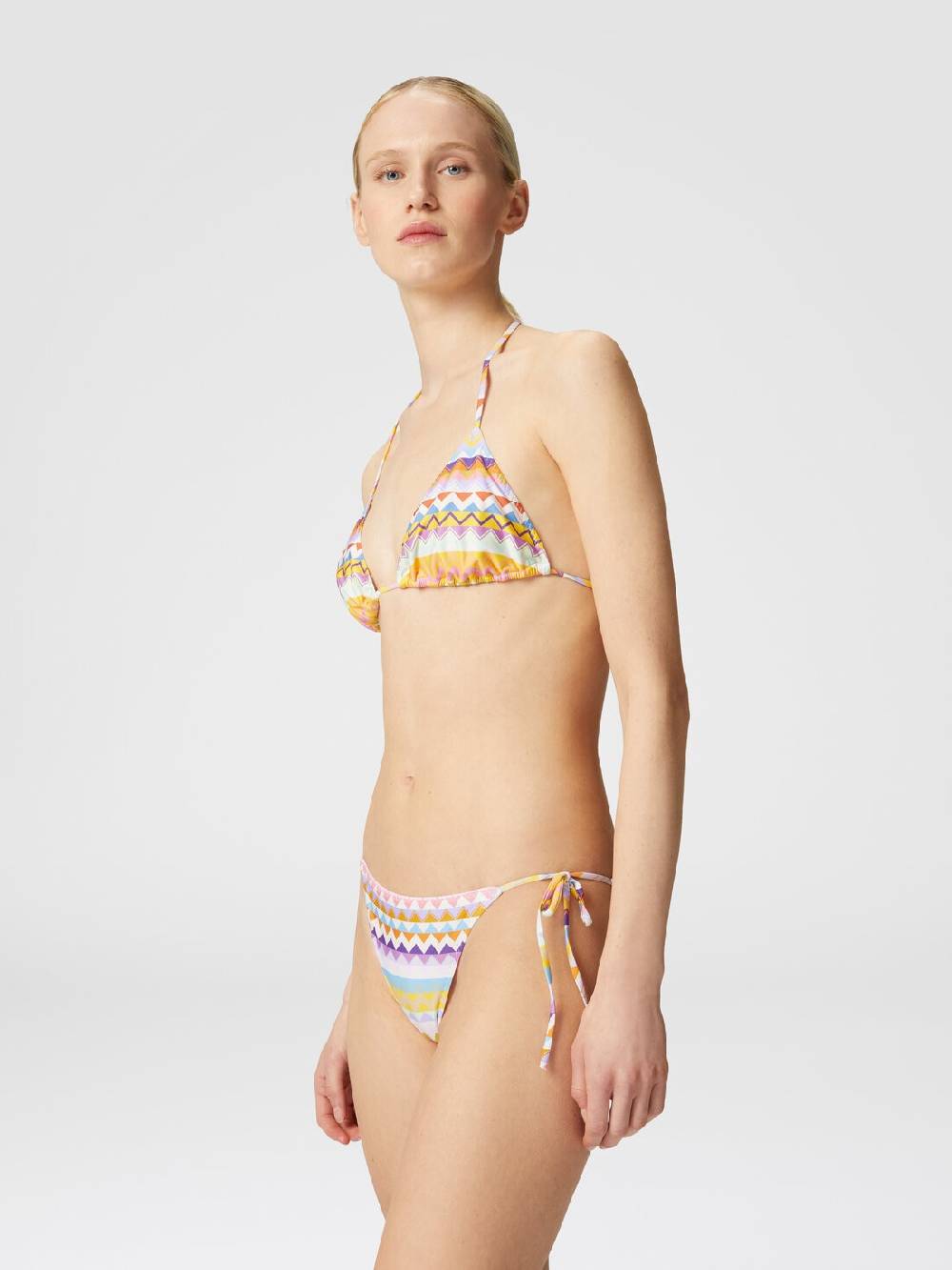 Missoni Bikini stretch stampa zig zag Sostegno trimestrale