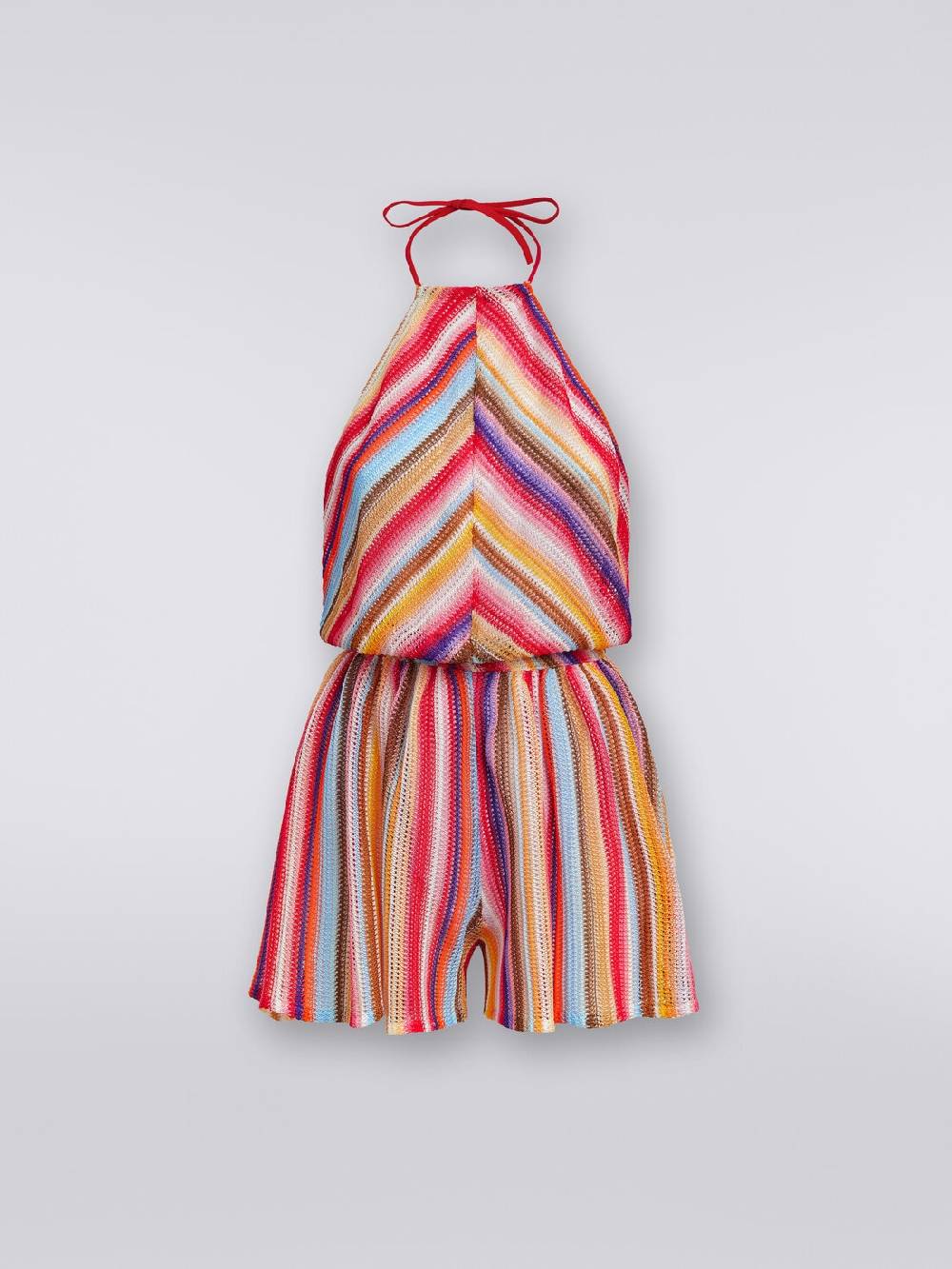 Missoni Tuta shorts in crochet con scollatura all'americana Super sconto