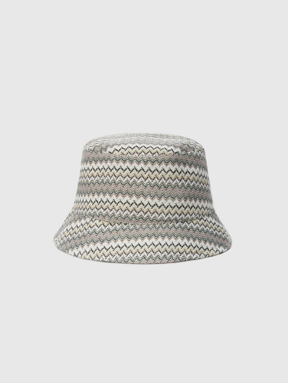 Missoni Bucket hat in viscosa e cotone zig zag In vendita