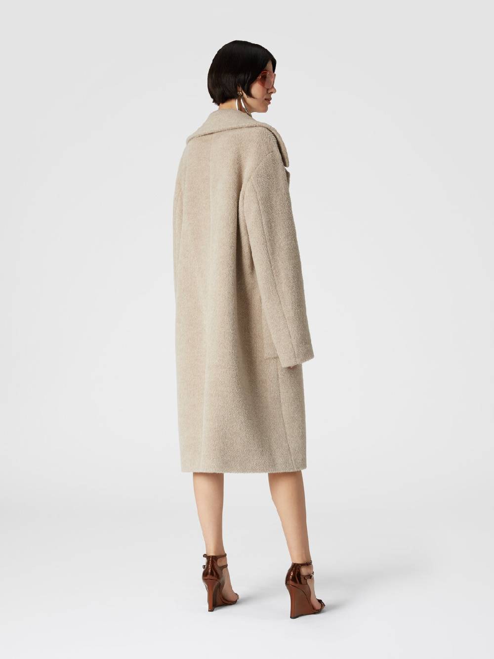Missoni Cappotto lungo in misto alpaca Shopping Online