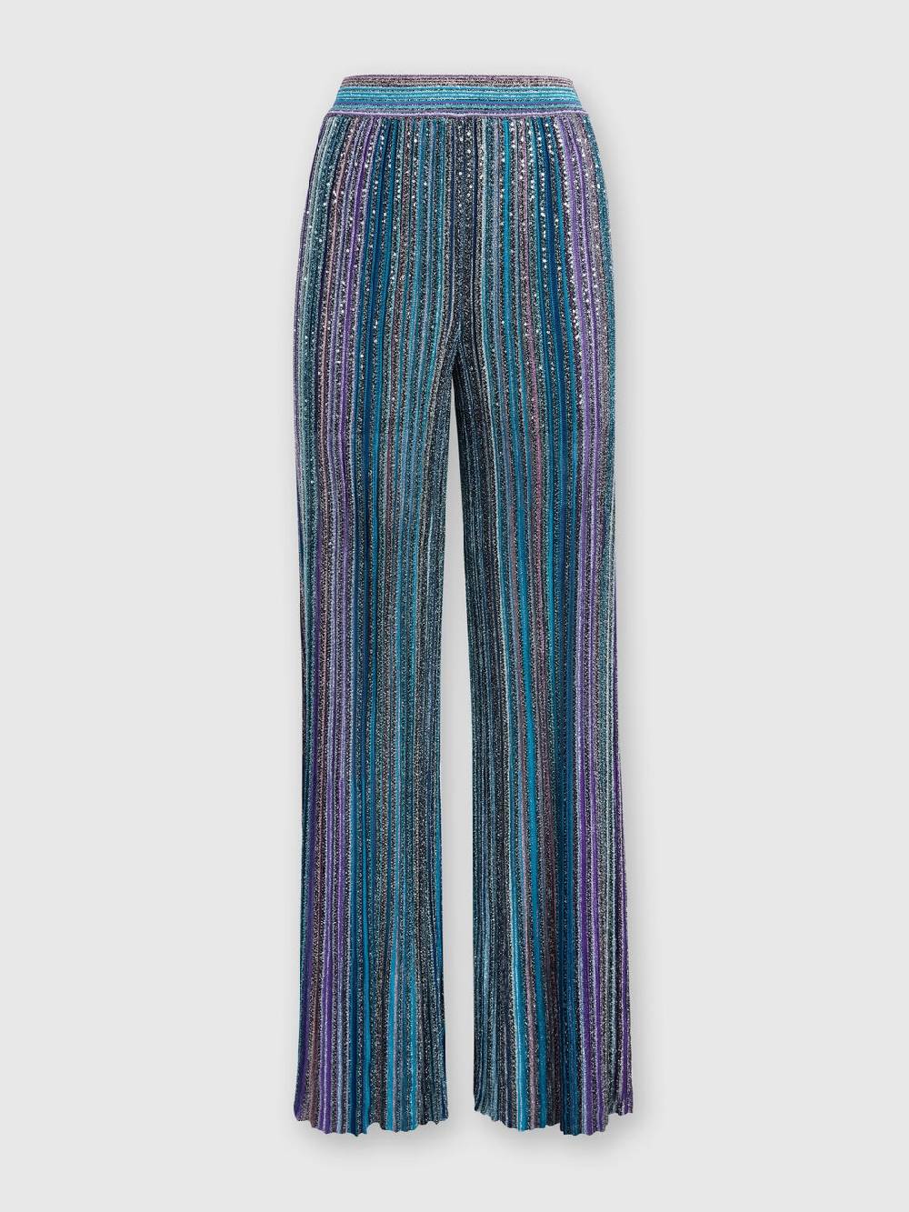 Missoni Pantapalazzo a costine con paillettes Prezzo Ridotto