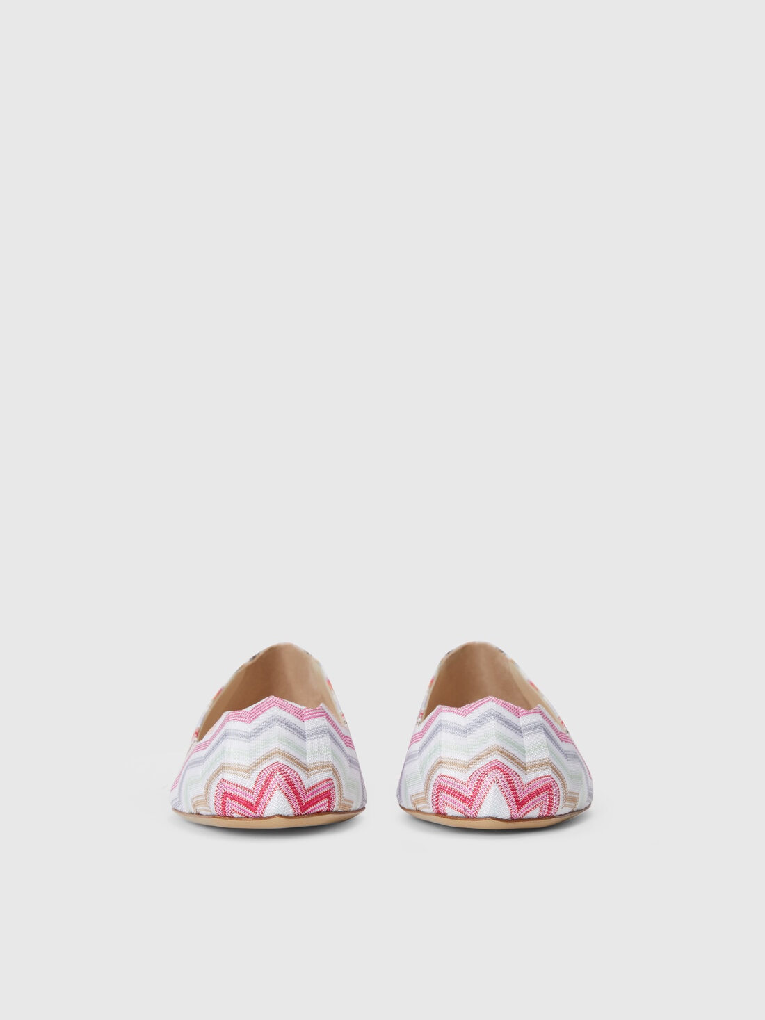 Missoni Ballerine in tessuto chevron Fornitura limitata