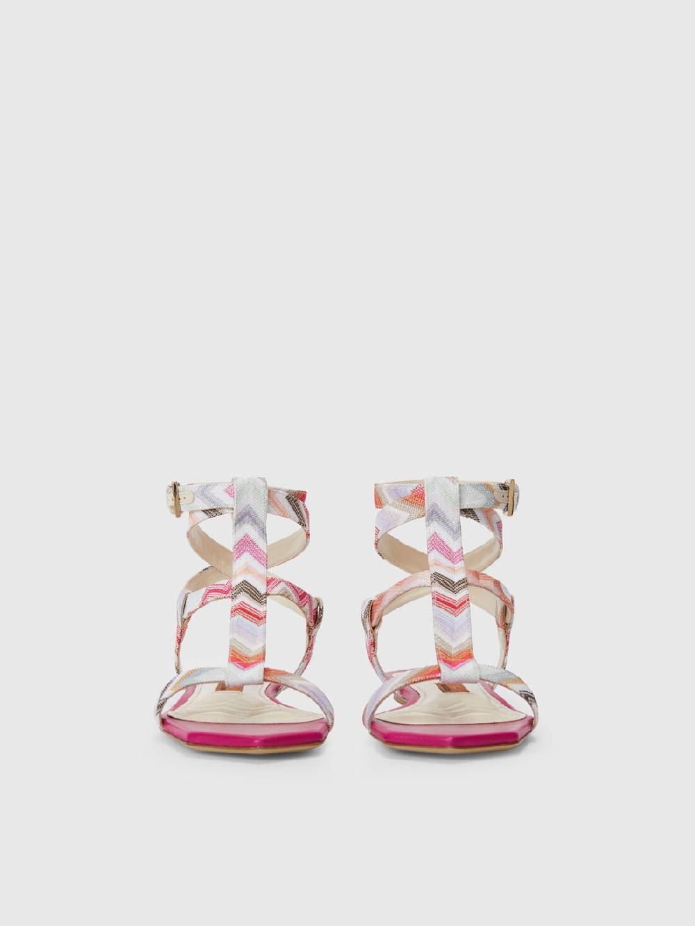 Missoni Sandali bassi in tessuto zig zag Shopping online
