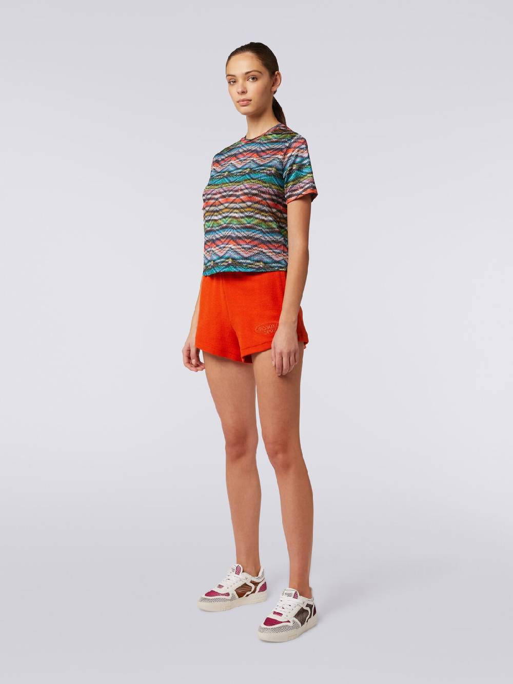 Missoni T-shirt in nylon stretch stampato Comprane uno, ottenene uno gratis