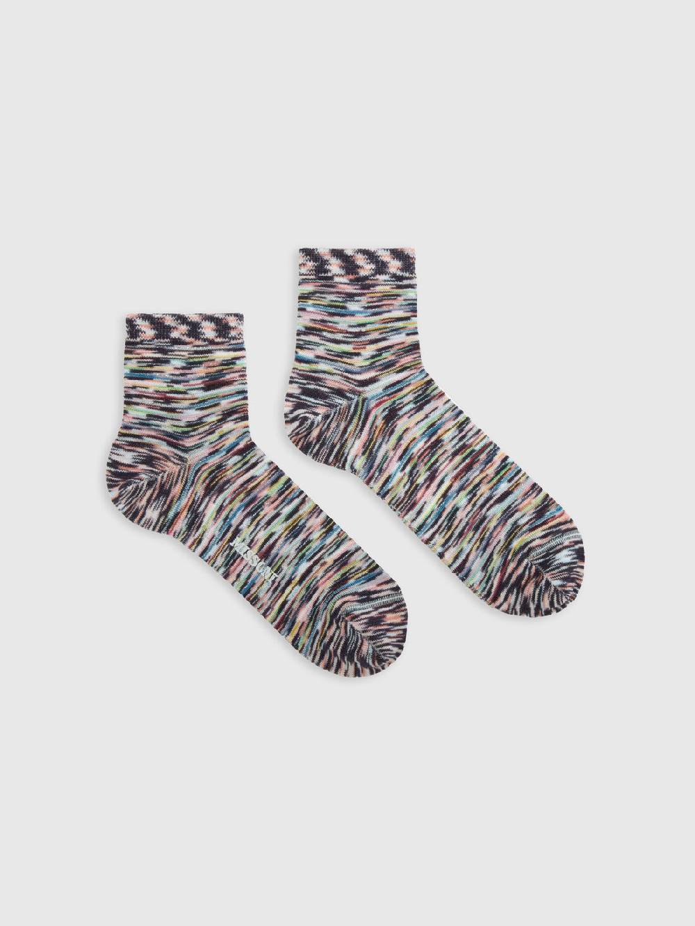 Missoni Calze in maglia di cotone e viscosa fiammata Ultimi due giorni