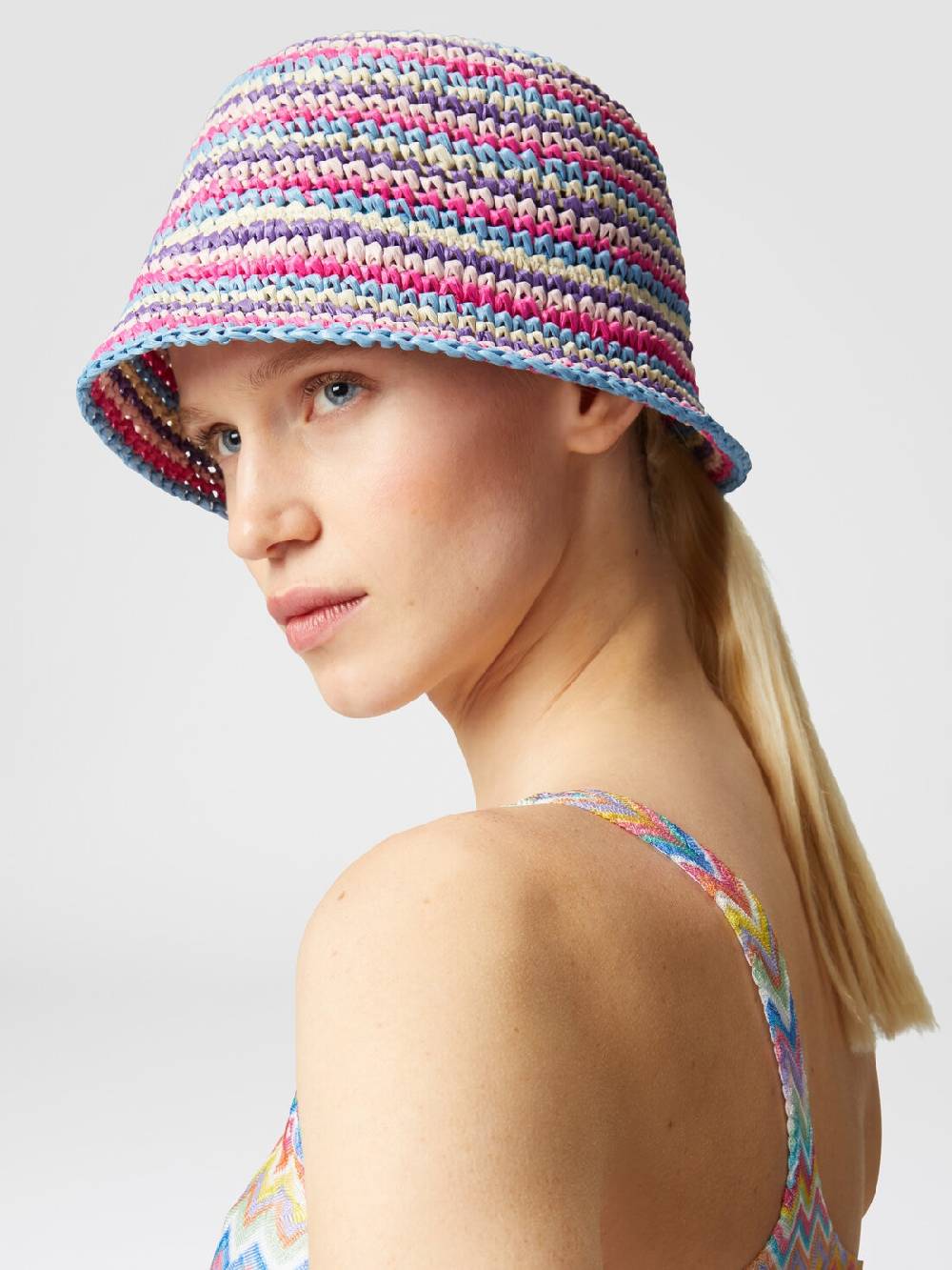 Missoni Cloche in maglia di viscosa con lavorazione a uncinetto Fino al 65% di sconto